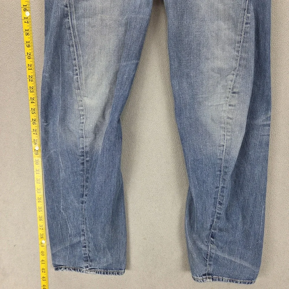 Vintage Levis Engineered Jeans Mens Blue Buckle Back Twisted Zip Fly Fits 32x28